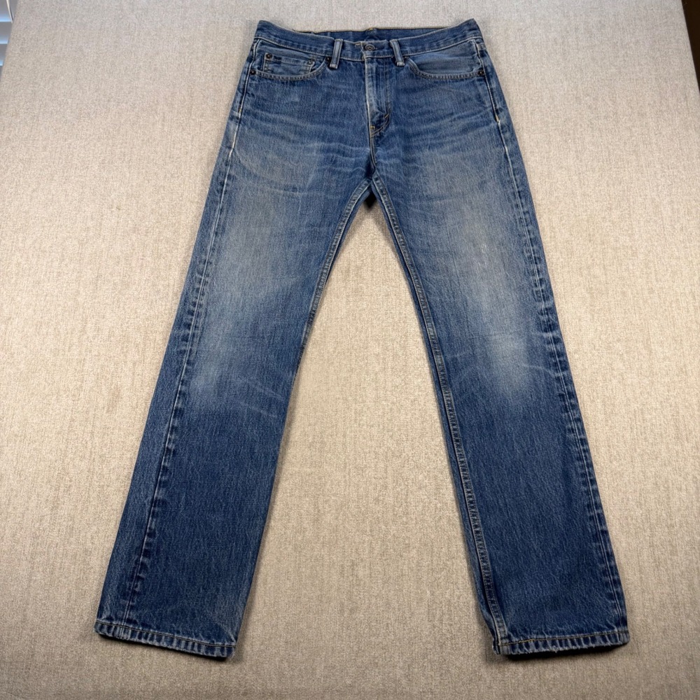 Levi's 505 Jeans Mens 31x32 Blue Straight Leg Regular Fit Denim